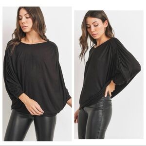NEW! Shirred Sleeve Top!